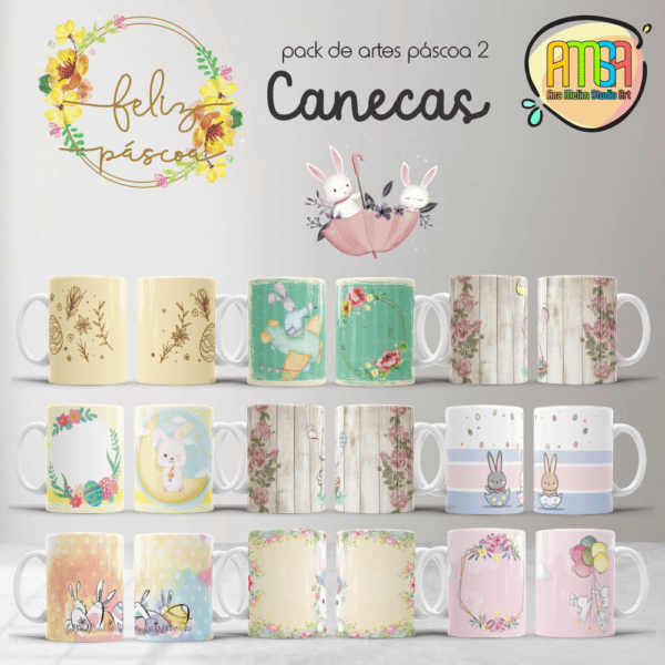 ESTAMPAS PÁSCOA CANECAS 2 - Image 2