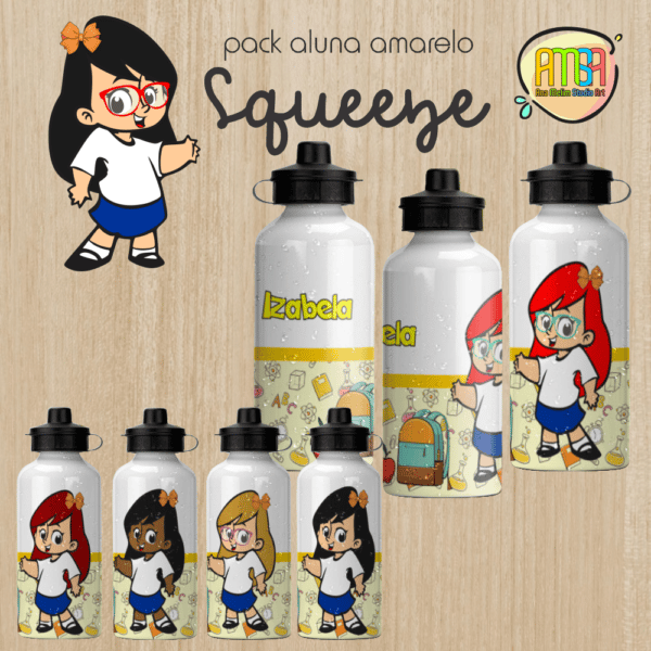 PACK MENINA VOLTA AS AULAS AMARELO SQUEEZE - Image 3