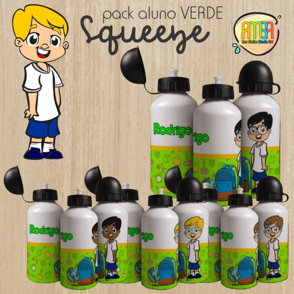 PACK MENINO VOLTA AS AULAS VERDE SQUEEZE - Image 3