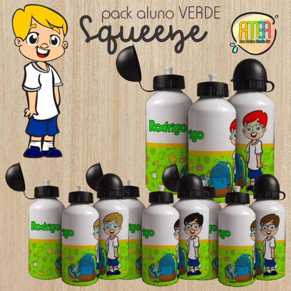 PACK MENINO VOLTA AS AULAS VERDE SQUEEZE - Image 4