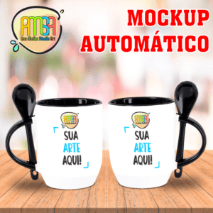 MOCKUP AUTOMÁTICO CANECA COLHER