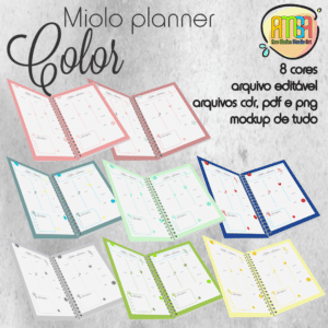 KIT DIGITAL MIOLO PLANNER COLOR