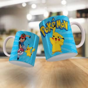 ESTAMPA POKEMON CANECA