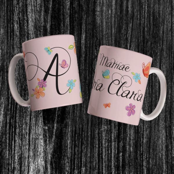 ESTAMPA ALFABETO MAMÃE CANECA - Imagem 2