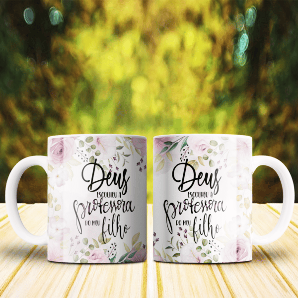 DEUS ESCOLHEU A PROFESSORA CANECA - Image 2