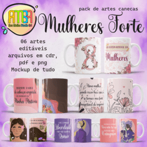 ESTAMPAS MULHER FORTE