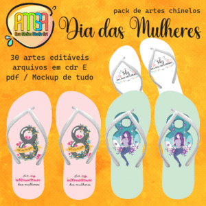 ESTAMPAS DIA DAS MULHERES CHINELOS