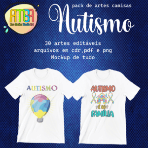 ESTAMPAS AUTISMO CAMISA