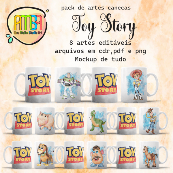 ESTAMPAS TOY STORY CANECAS