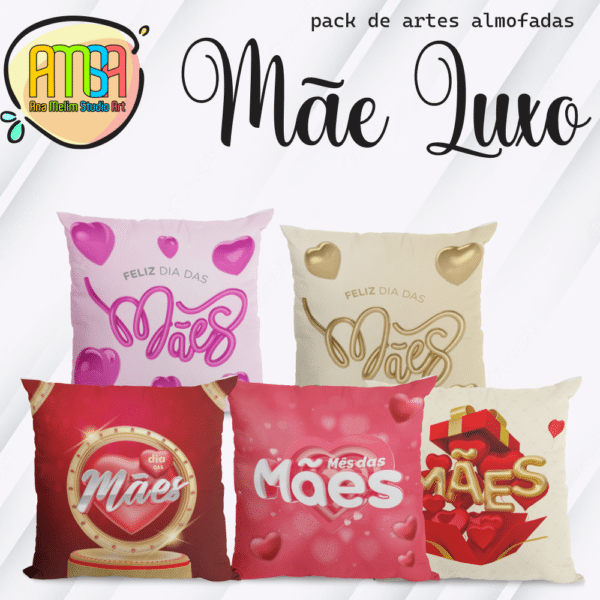 ESTAMPAS MÃE LUXO ALMOFADAS - Image 2