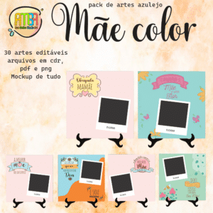 ESTAMPAS MÃE COLOR AZULEJO