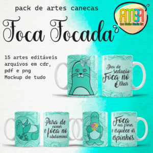 ESTAMPAS FOCA FOCADA CANECAS