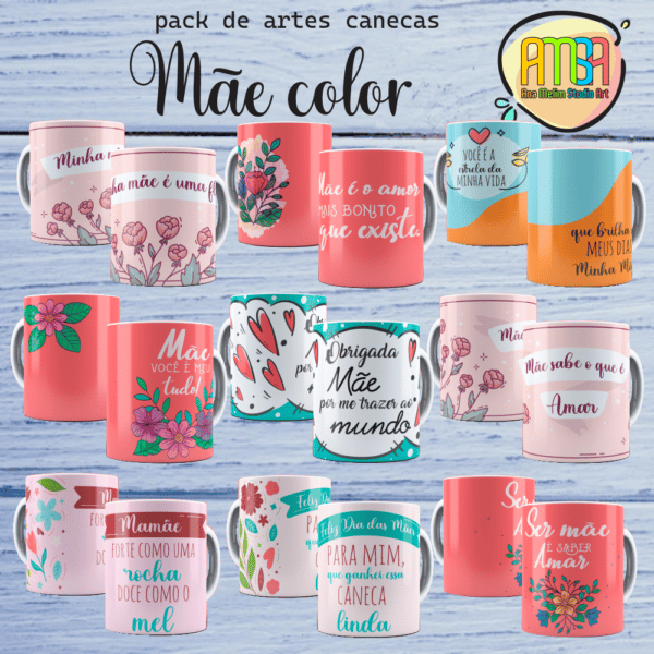 ESTAMPAS MÃE COLOR CANECAS - Image 2