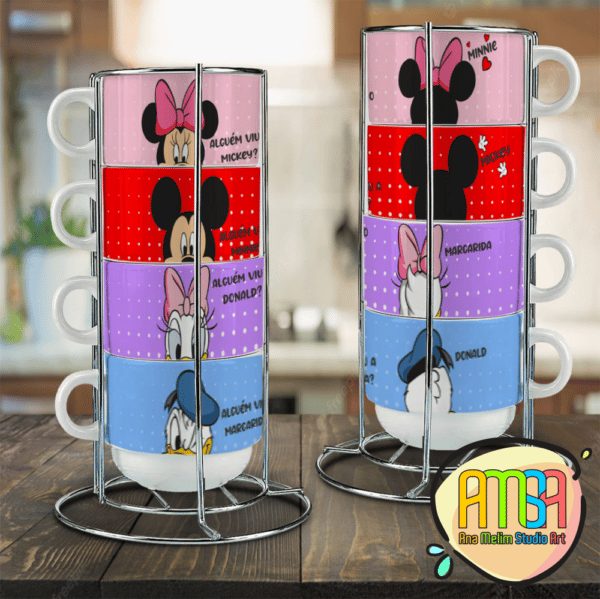 ESTAMPAS TURMA DO MICKEY XÍCARAS - Image 2