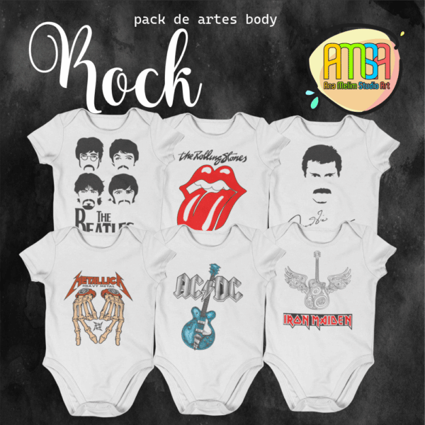 ESTAMPAS ROCK BODY - Imagem 2