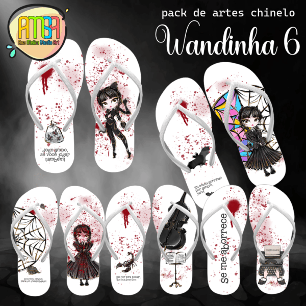 ESTAMPA WANDINHA CHINELO - Imagem 2