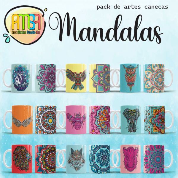ESTAMPAS MANDALA CANECAS - Image 2