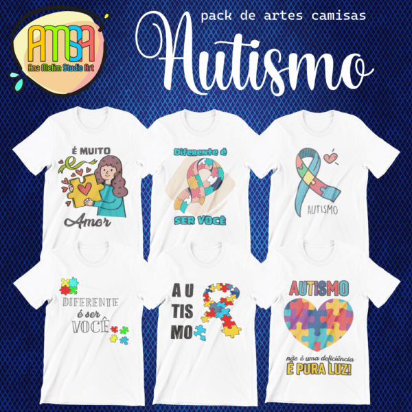 ESTAMPAS AUTISMO CAMISA - Image 2