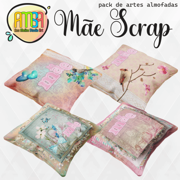 ESTAMPAS MÃE SCRAP ALMOFADAS - Image 3