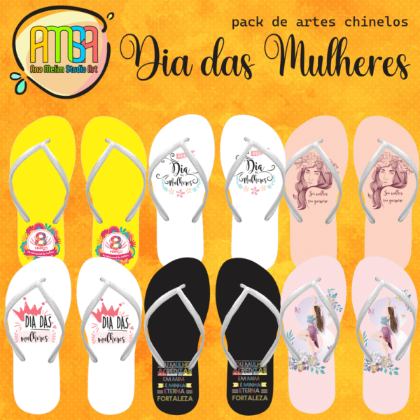 ESTAMPAS DIA DAS MULHERES CHINELOS - Image 4