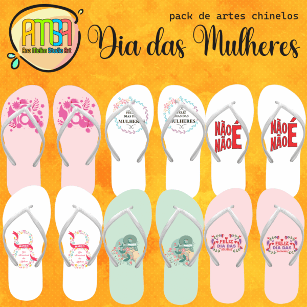 ESTAMPAS DIA DAS MULHERES CHINELOS - Image 5