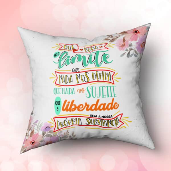 ESTAMPAS MULHER LETTERING ALMOFADA - Image 5