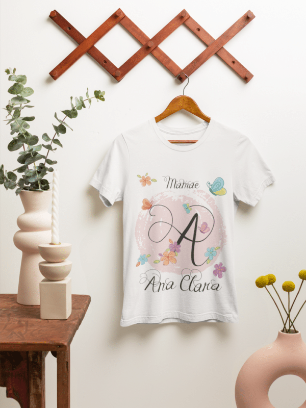 ESTAMPAS ALFABETO MÃE E FILHA CAMISAS - Image 2