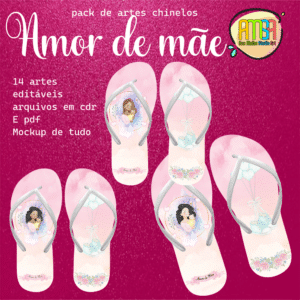 ESTAMPAS AMOR DE MÃE CHINELOS