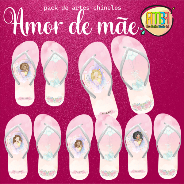 ESTAMPAS AMOR DE MÃE CHINELOS - Image 2