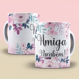 ESTAMPA AMIGA PARABÉNS