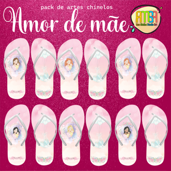 ESTAMPAS AMOR DE MÃE CHINELOS - Image 3