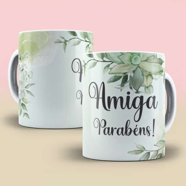 ESTAMPA AMIGA PARABÉNS - Image 2