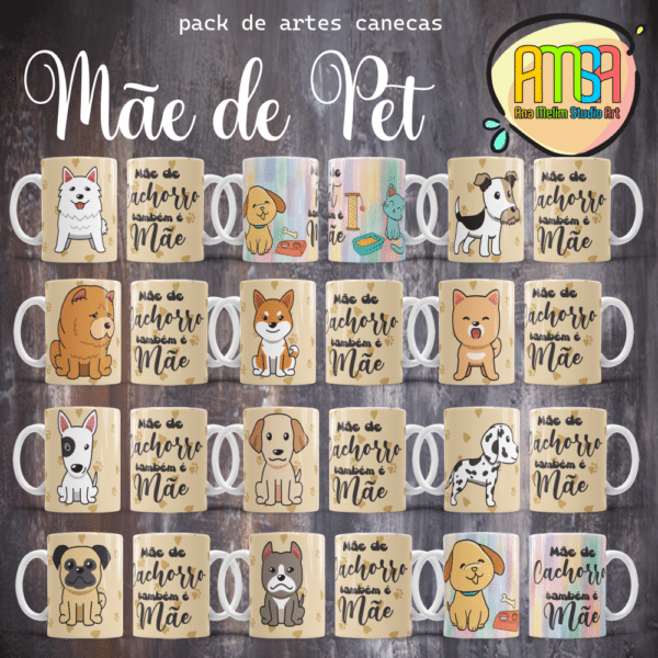 ESTAMPAS MÃE DE PET CANECAS - Image 4