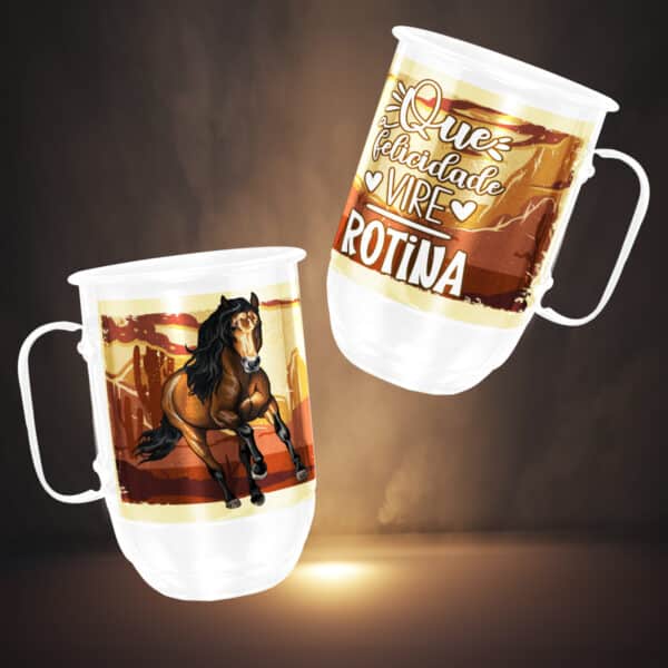 ESTAMPAS CAVALOS CANECAS ALUMÍNIO - Image 5