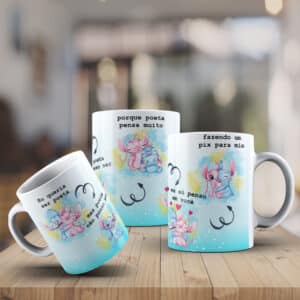 ESTAMPAS PERSONAGENS DIVERTIDOS 1 CANECAS