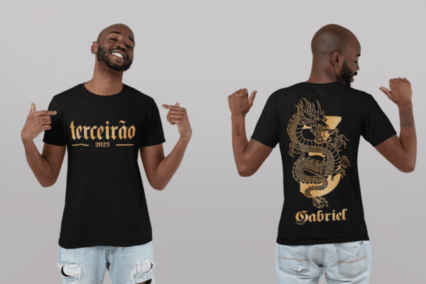 ARTE ÚNICA DRAGÃO TERCEIRÃO