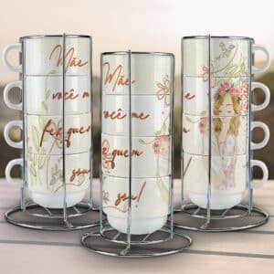 ESTAMPAS  MÃE É POR VOCÊ XÍCARAS