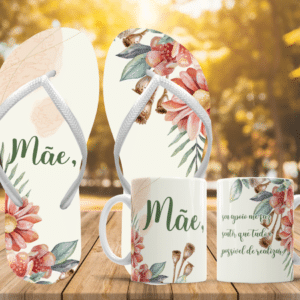 COMBO MÃE FLORAL