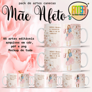 ESTAMPAS MÃE AFETO CANECA