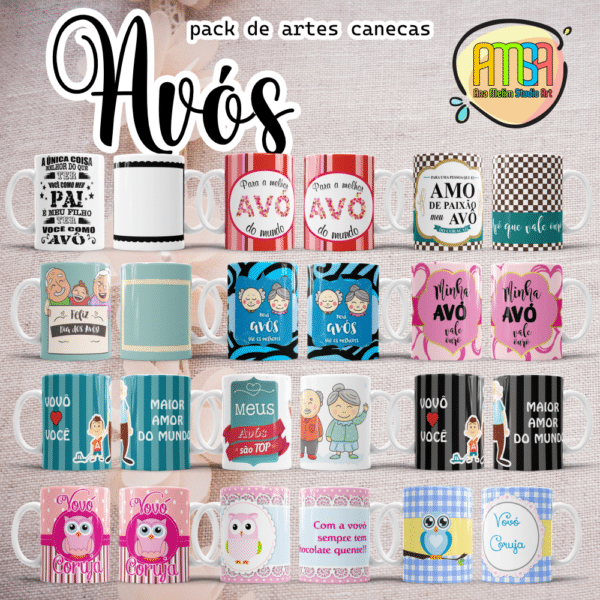 ESTAMPAS AVÓS CANECAS - Image 3
