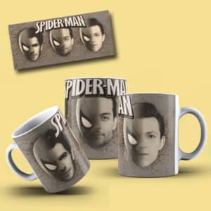 ESTAMPAS HOMEM ARANHA CANECAS