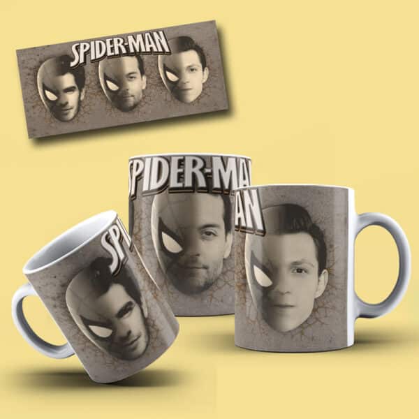 ESTAMPAS HOMEM ARANHA CANECAS