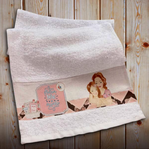 ESTAMPAS MELHOR MÃE TOALHINHAS - Image 2