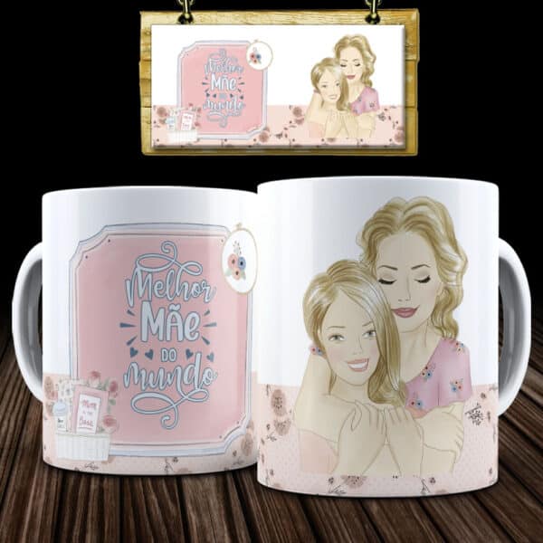 ESTAMPAS MELHOR MÃE CANECAS - Image 3