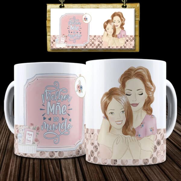 ESTAMPAS MELHOR MÃE CANECAS - Image 4