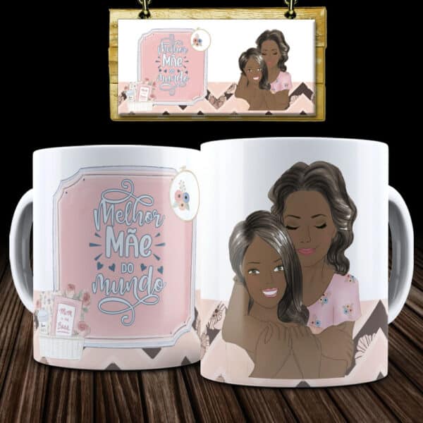 ESTAMPAS MELHOR MÃE CANECAS - Image 5