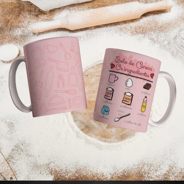 ESTAMPAS RECEITA DE BOLO CANECAS