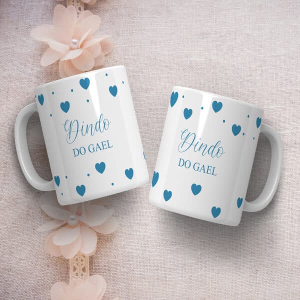 ESTAMPAS DINDOS CORAÇÃO CANECAS