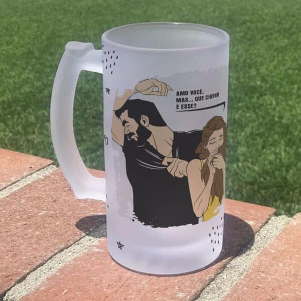 ESTAMPAS AMOR É ISSO AÍ CANECA CHOPE (NAMORADOS) - Image 3