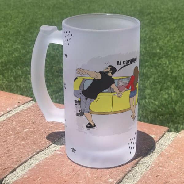 ESTAMPAS AMOR É ISSO AÍ CANECA CHOPE (NAMORADOS) - Image 5